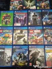 Lot 21 Jocuri PS4 in stare foarte buna 