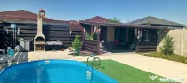 Casă nouă Săbăreni, terasă, piscină, foișor, barbe...