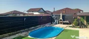 Casă nouă Săbăreni, terasă, piscină, foișor, barbe... 