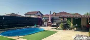 Casă nouă Săbăreni, terasă, piscină, foișor, barbe... 