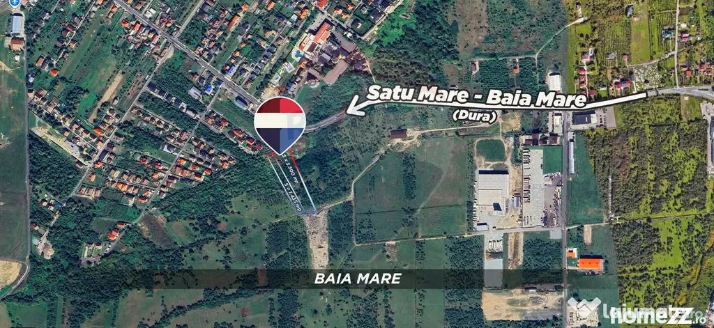 Teren 4,935mp Baia Mare / zona Dura