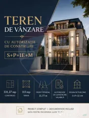 Teren de vânzare cu autorizație de construire | Sector ... 