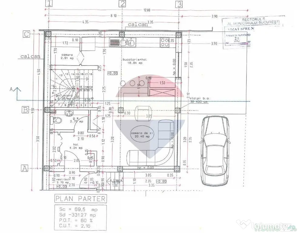 Teren de vânzare cu autorizație de construire | Sector ...