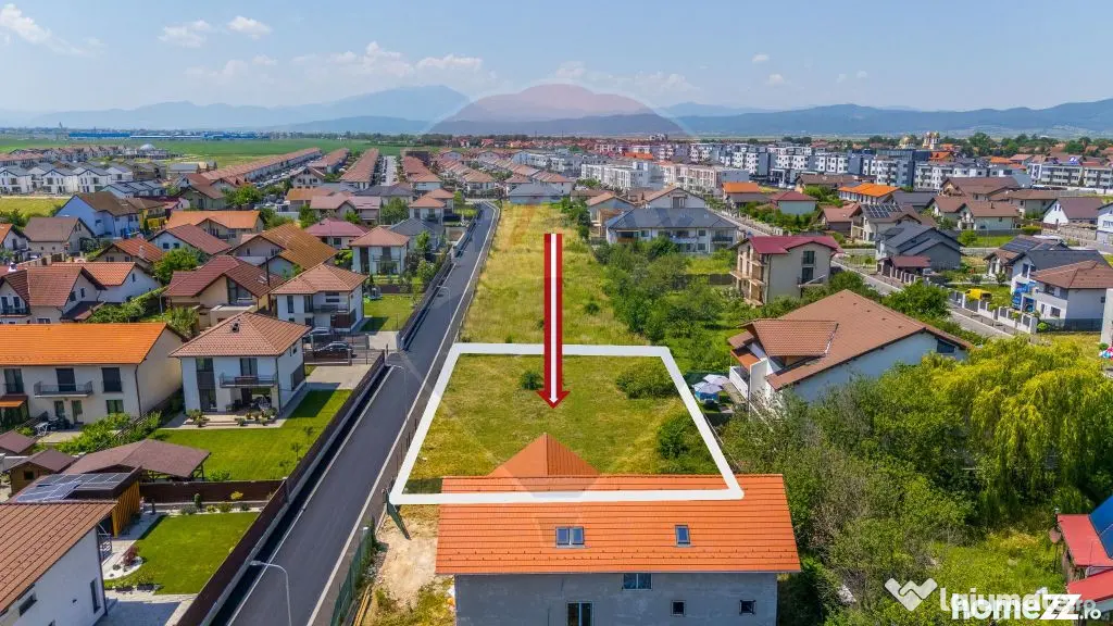 TEREN INTRAVILAN | 885 MP | GHIMBAV | VIEW POSTĂVARU | C...