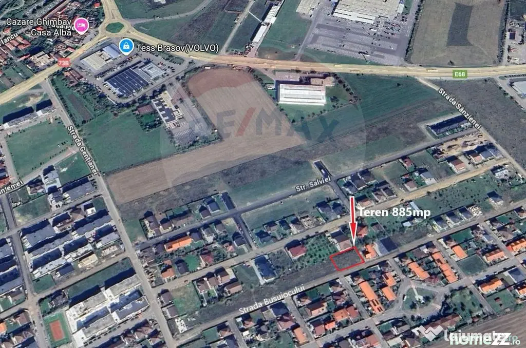 TEREN INTRAVILAN | 885 MP | GHIMBAV | VIEW POSTĂVARU | C...