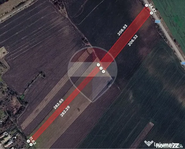 Teren agricol EXTRAVILAN - 8166 mp, Ghighiu — acces DN1A si A3 - Ghighiu (Prahova)