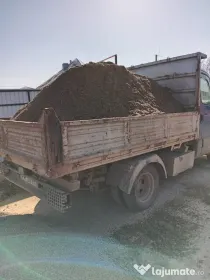 Vând transport pietriș,balastru,nisip