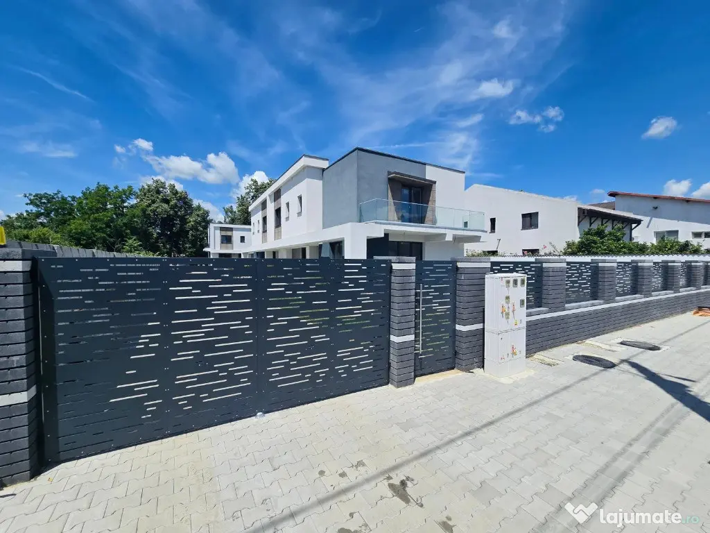 Vilă individuală în Corbeanca, toate utilitățile, curte proprie
