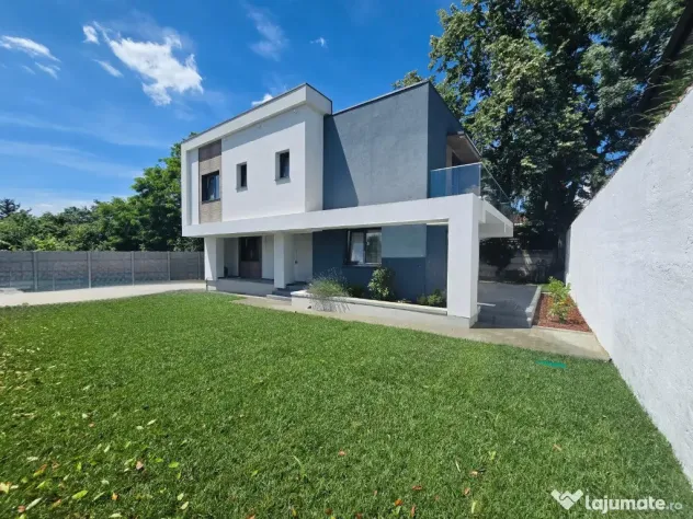 Vilă individuală în Corbeanca, toate utilitățile, curte proprie