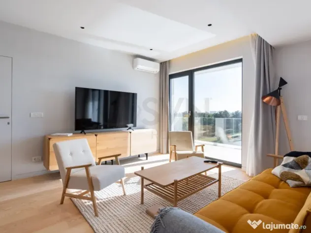 PENTHOUSE SUPERB l MOBILAT DESIGN l TERASA l VEDERE LAC P...