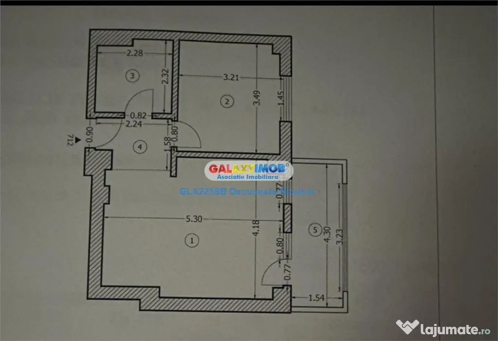 Apartament 2 Camere, Mobilat Utilat in Militari Residence 70