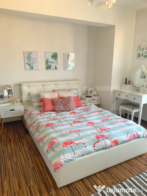 Apartament 3 camere, 59mp, 2 balcoane, etaj intermediar, Flo