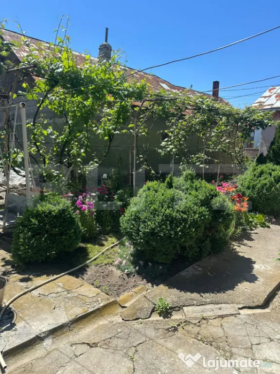 Vand casa cu garaj si teren + anexe