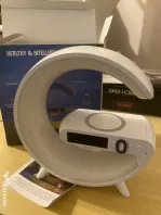 ‘G’ Smart Machine - Lampa Smart Led ‘G’ cu boxa,ceas,alarma,incarcator wireless