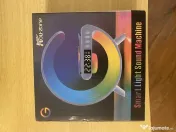 ‘G’ Smart Machine - Lampa Smart Led ‘G’  cu boxa,ceas,alarma,incarcator wireless 