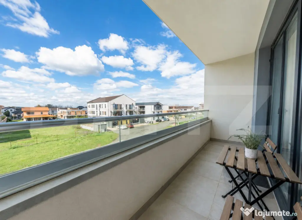 Apartament cu 2 camere, 58mp+4 balcon, zona Dumbravița