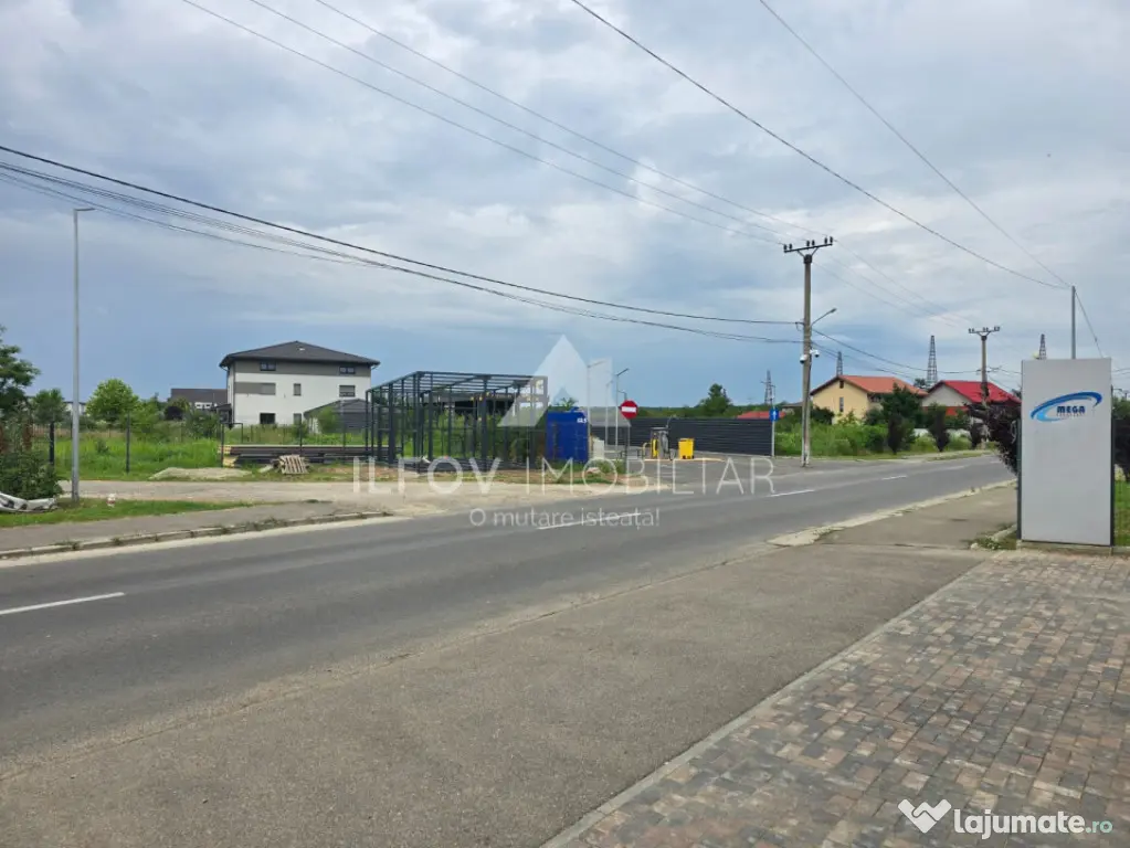 Balotești Str. Cireșului, Teren 1068 mp, utilități