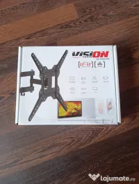 Suport TV de perete Vision Touch VS-TV68-443, braț mobil, 23"-55" 58-140 cm, NOU 