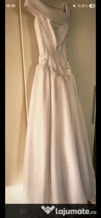 Rochie mireasă elegantă tip corset 