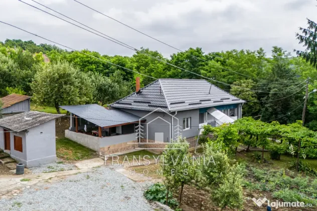 Casă renovată cu teren de 1.425 mp de vânzare în Năsal, com. Țaga