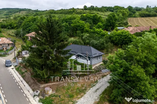 Casă renovată cu teren de 1.425 mp de vânzare în Năsal, com. Țaga