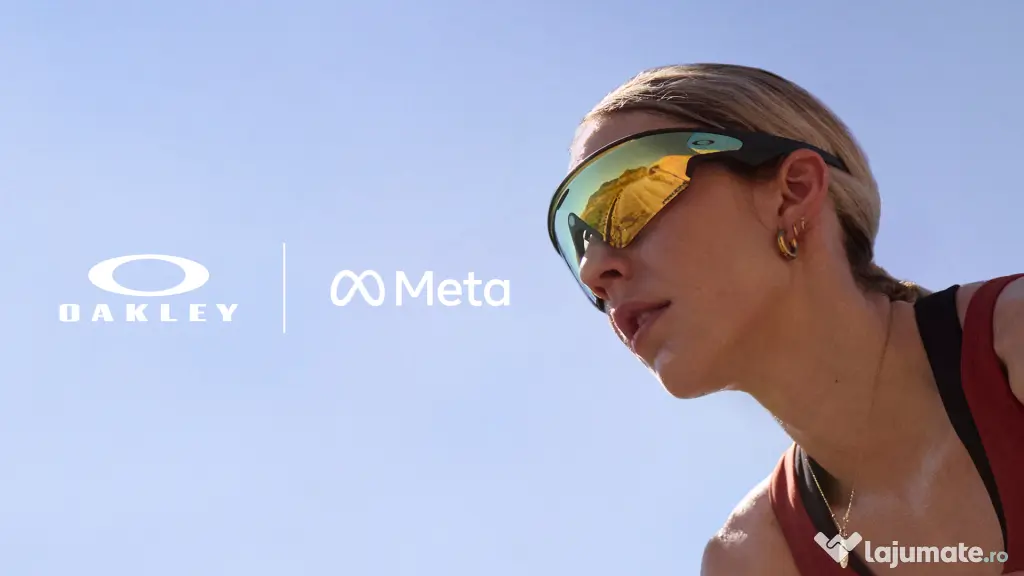 Ochelari inteligenti - Oakley Meta Vanguard, Black w/ Prizm Road - Smart