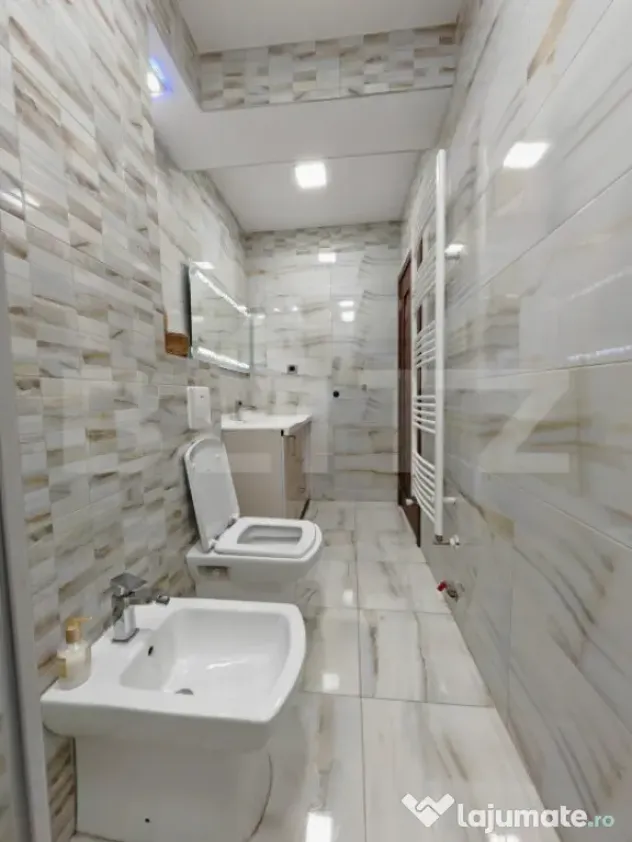 Apartament de lux cu 3 camere, 108 mp utili, 2 terase, 2 bă