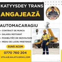 POST NOU ÎN CADRUL COMPANIEI KATYYSDEY TRANS‼️‼️‼️ ANGAJĂM AUTOMACARAGIU 