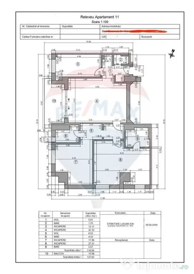 INCHIRIERE Apartament cu 3 camere in zona Aviatiei