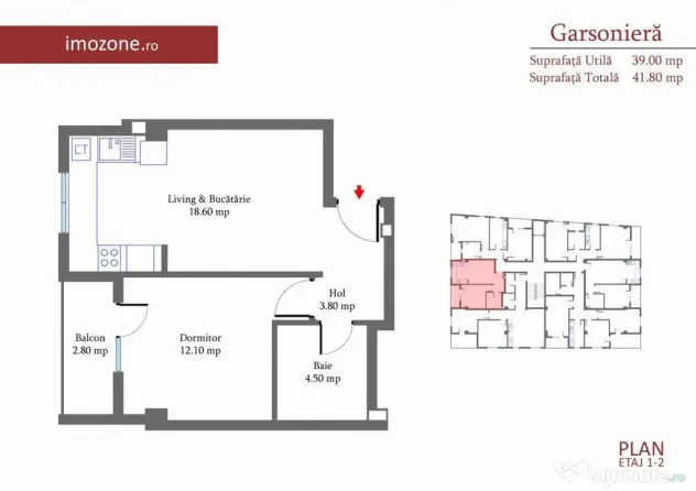 Ap 2 camere, 46 mp, etaj 2 din 4, METROU Pacii 10 min., B...