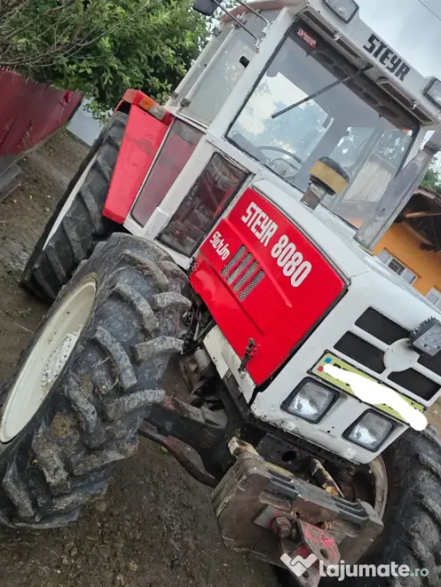 Vând tractor Steyr 8080, turbo 4×4 . TELEFON:0747598187