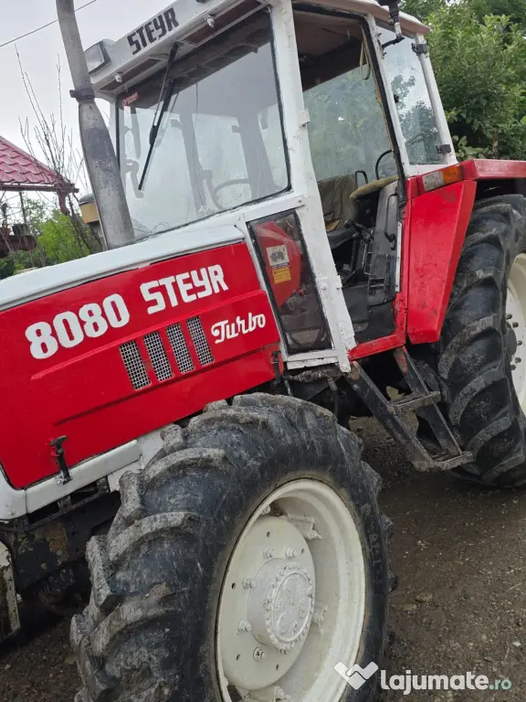 Vând tractor Steyr 8080, turbo 4×4 . TELEFON:0747598187