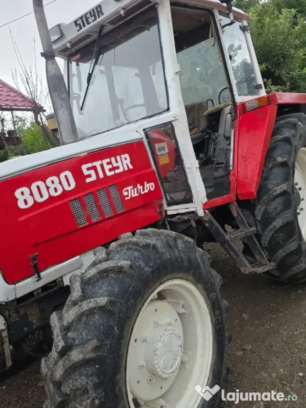 Vând tractor Steyr 8080, turbo 4×4 . TELEFON:0747598187