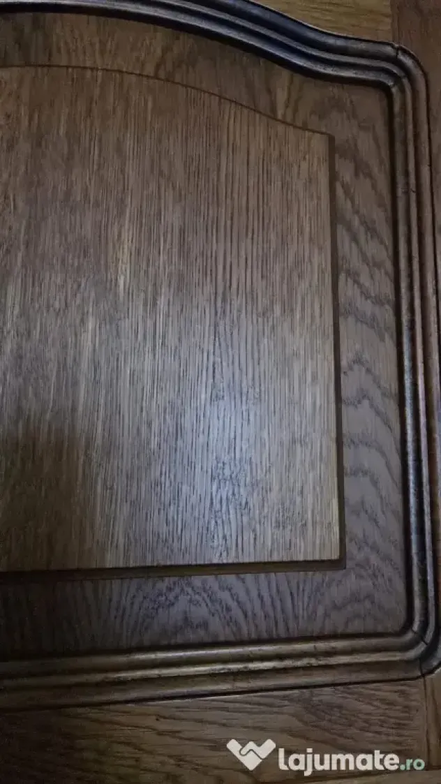 Mobilier sufragerie din lemn + colțar extensibil și fotoliu