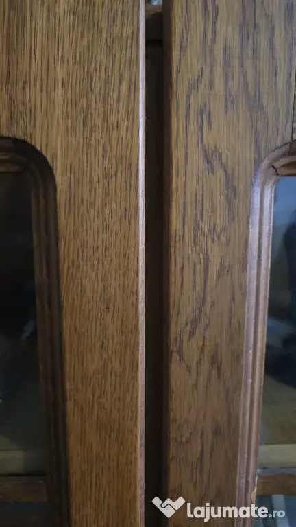 Mobilier sufragerie din lemn + colțar extensibil și fotoliu