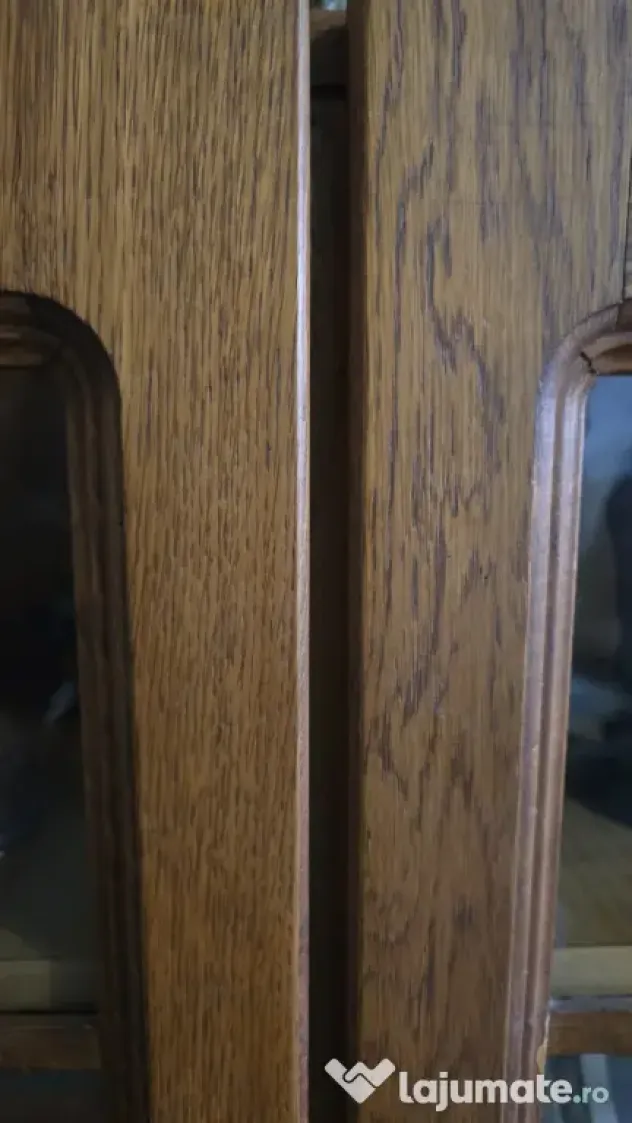 Mobilier sufragerie din lemn + colțar extensibil și fotoliu