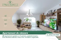 Apartament spațios cu 5 camere, centrală proprie, zona Mi