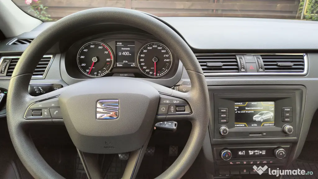 Seat Toledo doar 20.000 km 100% reali -1.2 TSI -90cp 4 pistoane an fab. 2017