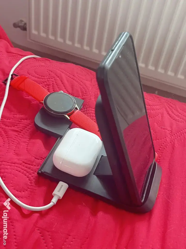 Incarcator wireless 3 in 1