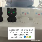 Pisici figurină printate 3D 