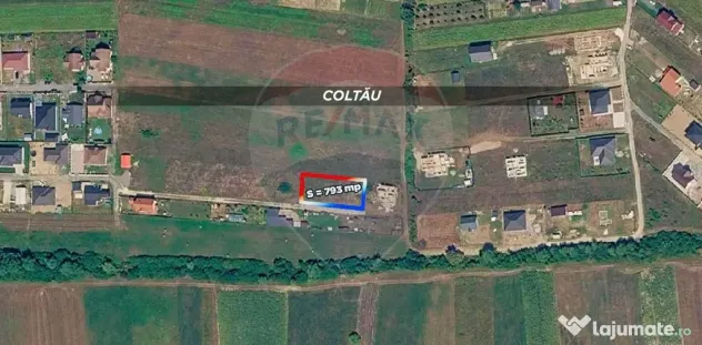 Teren construibil imediat - DE VANZARE
