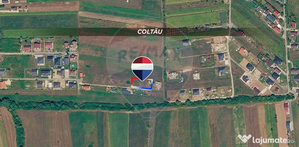 Teren construibil imediat - DE VANZARE