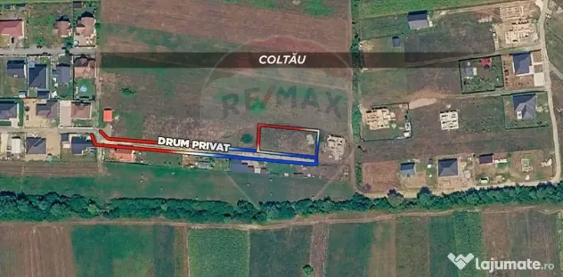 Teren construibil imediat - DE VANZARE