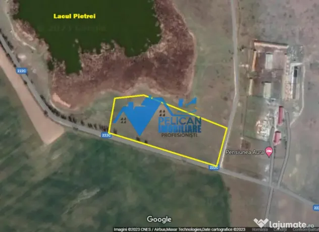 Teren Murighiol - Lacul Pietrei - locatie deosebita