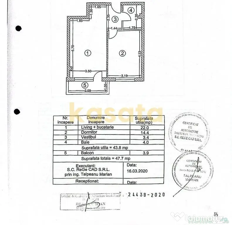 Apartament 2 camere|Bloc 2020|Complet mobilat și utilat - Bucuresti (Bucuresti-Ilfov)