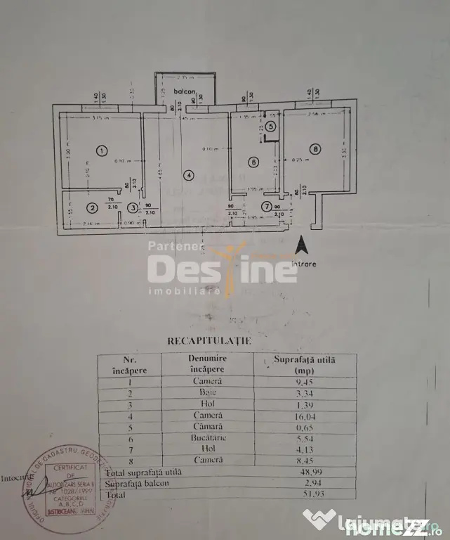 TATARASI, Apartament 3 camere - Iasi (Iasi)