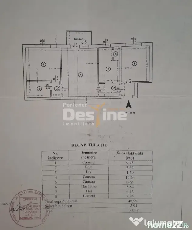 TATARASI, Apartament 3 camere - Iasi (Iasi)