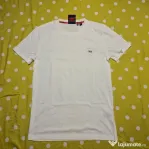 Superdry Tricou Alb Logo Brodat Bărbați Mărimea S Ca și Nou Original
