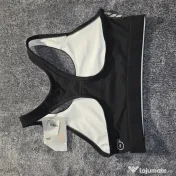Bustieră sport Puma damă S alb-negru nouă cu etichetă