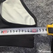Bustieră sport Puma damă S alb-negru nouă cu etichetă